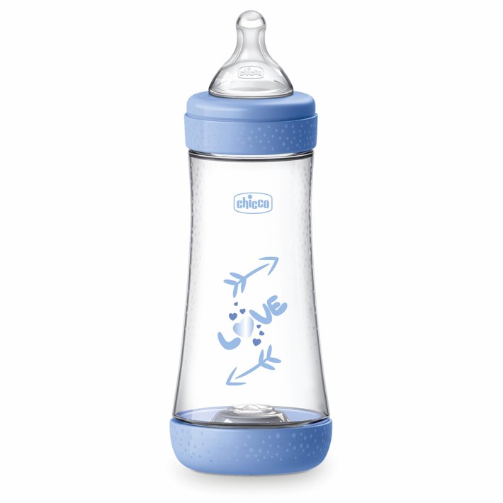 PERFECT5 300ml Biberón Silicona 4m+