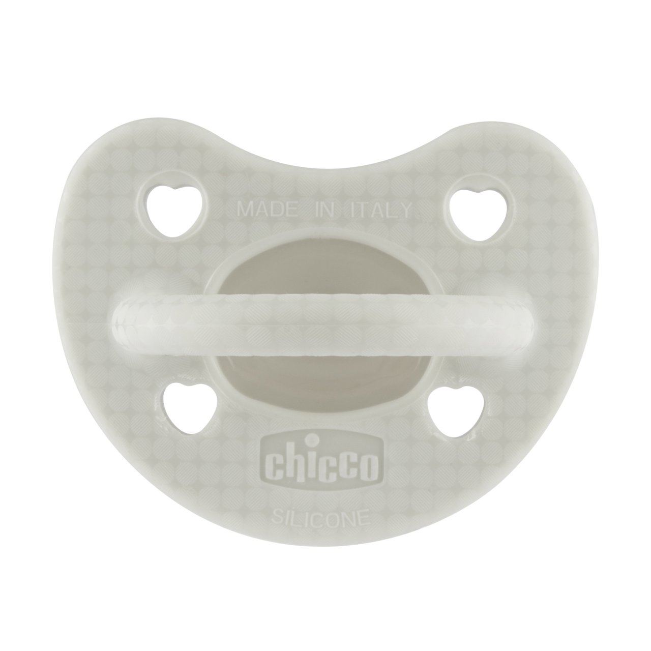 Пустышка силиконовая PHYSIOFORMA LUXE серая, 1 шт., Chicco, 2м+ null - 0