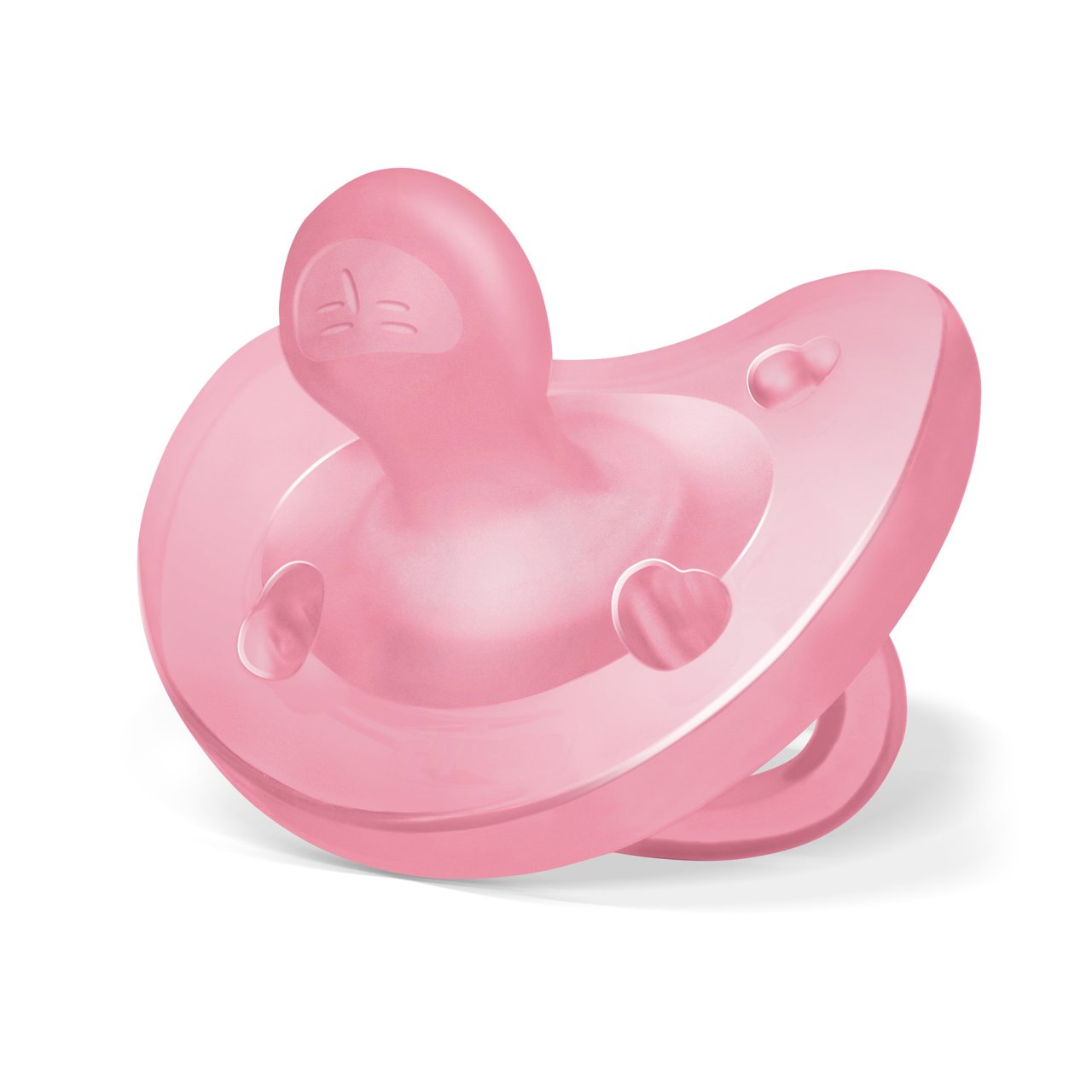 Пустышка силиконовая PHYSIOFORMA SOFT pink, 6-16 мес, 2 шт null - 2