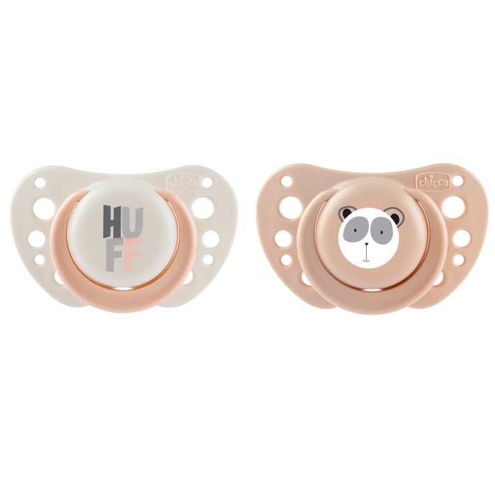 Chicco PhysioForma - Mini chupete de silicona 100% que brilla en la  oscuridad para bebés de 2 a 6 meses, pezón ortodóntico que apoya la  respiración
