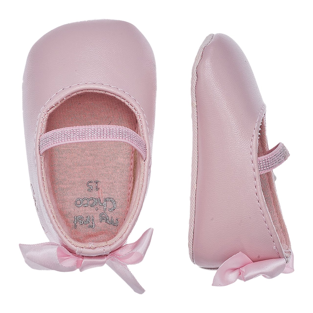 Ballerine Chicco Olga Per Bambina 0-24 Mesi - Scarpine Eleganti In Raso Rosso Con Fiocco - Foto 4