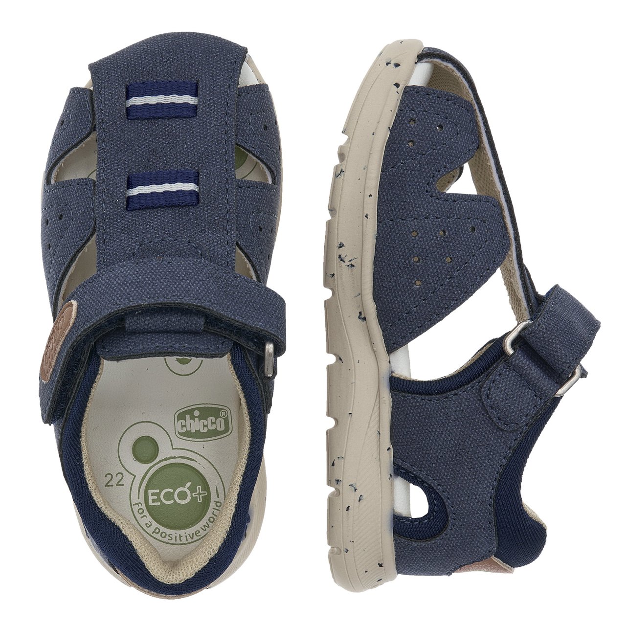 Sandalias cerradas Cardiff azul niño Chicco - 1