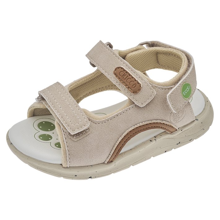 Sandalias abiertas Celes beige niño