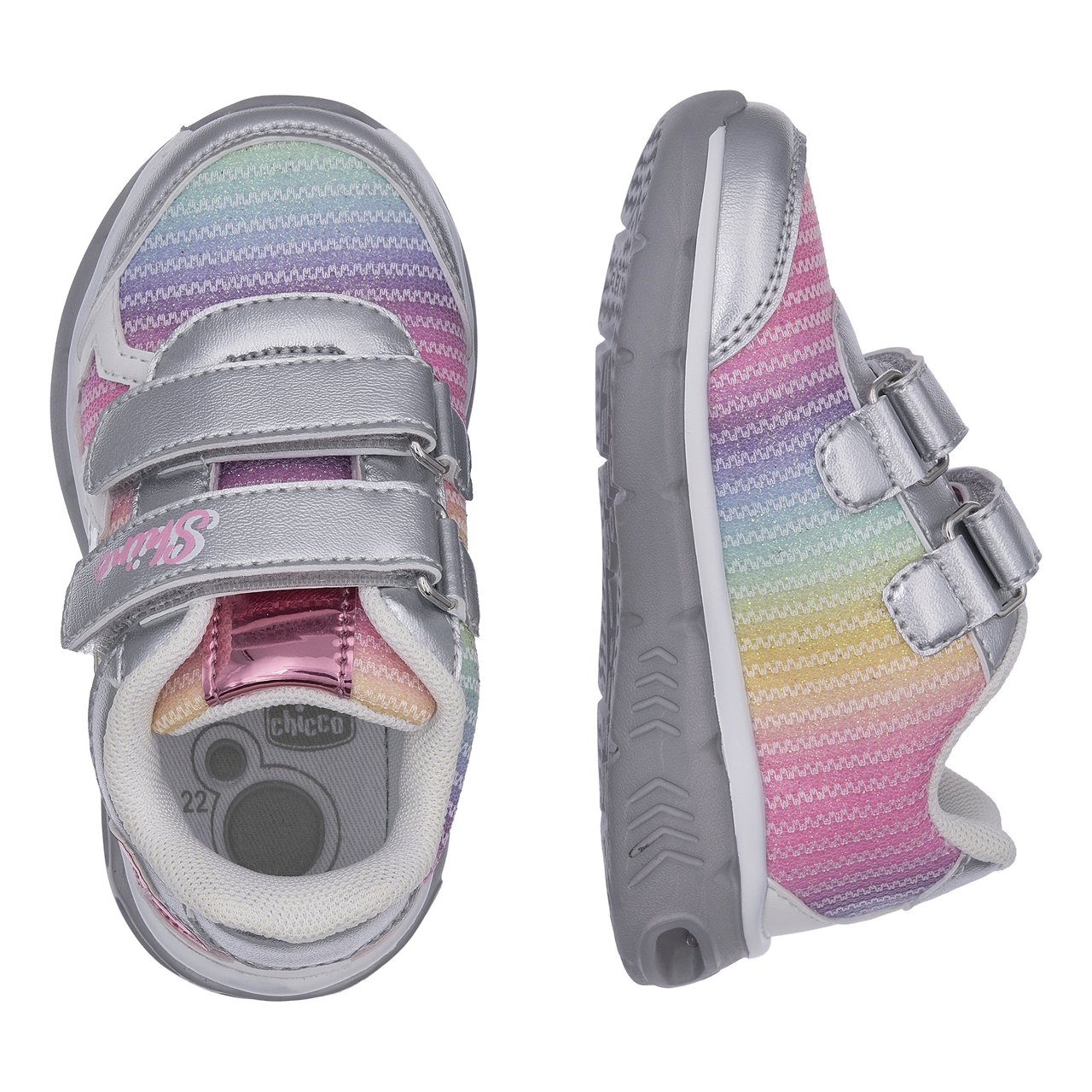 Sneakers bambina Crema Chicco - 1