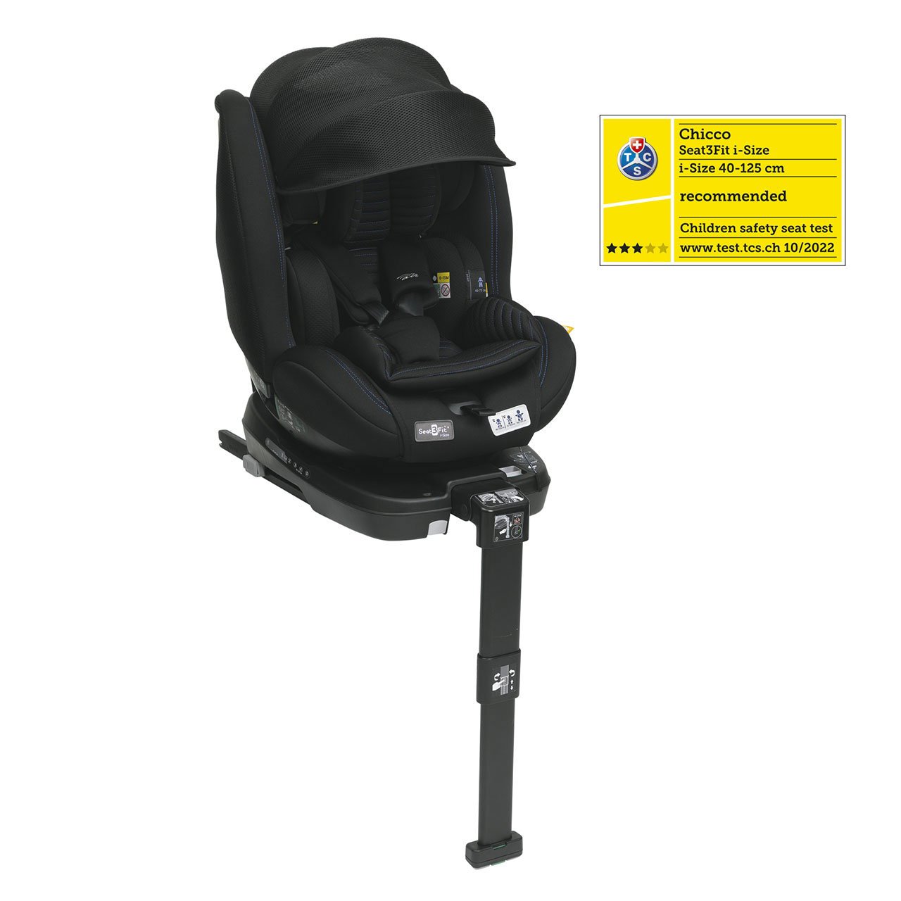 Seggiolino auto Seat3Fit Air i-Size Zip&Wash image number 0