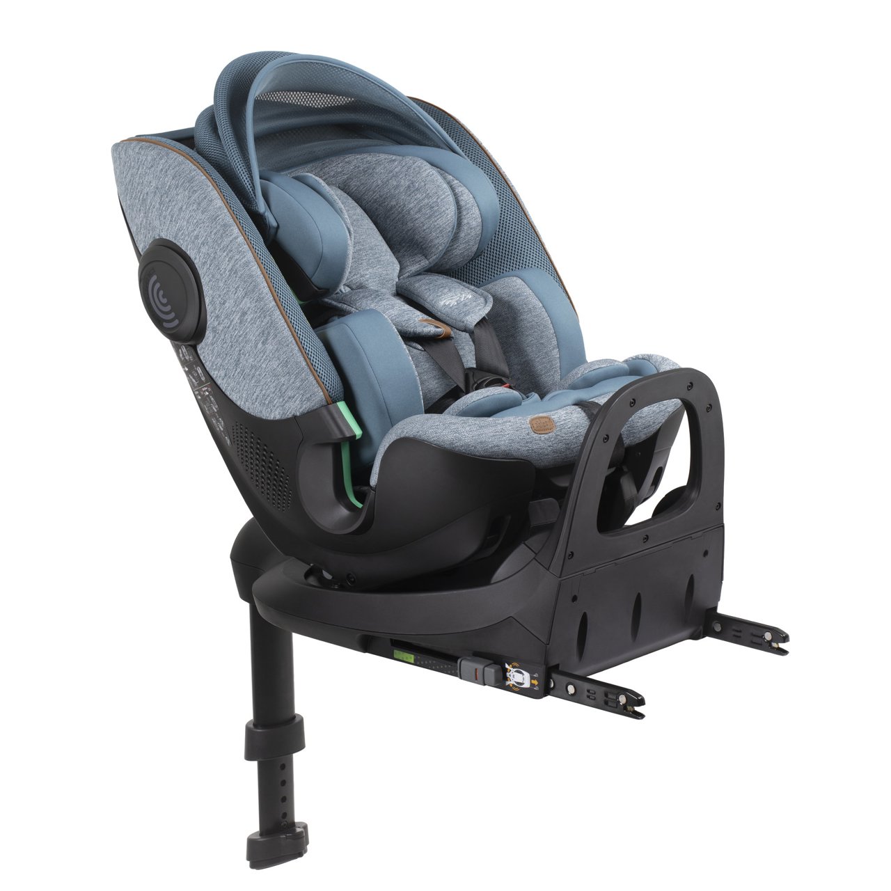 Bi-Seat Air autostoel & 360 i-Size roterende basis (40-150 cm) image number 0