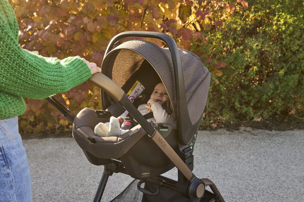 Коляска MYSA STROLLER BRONZE LIZARD RE_LUX null - 5