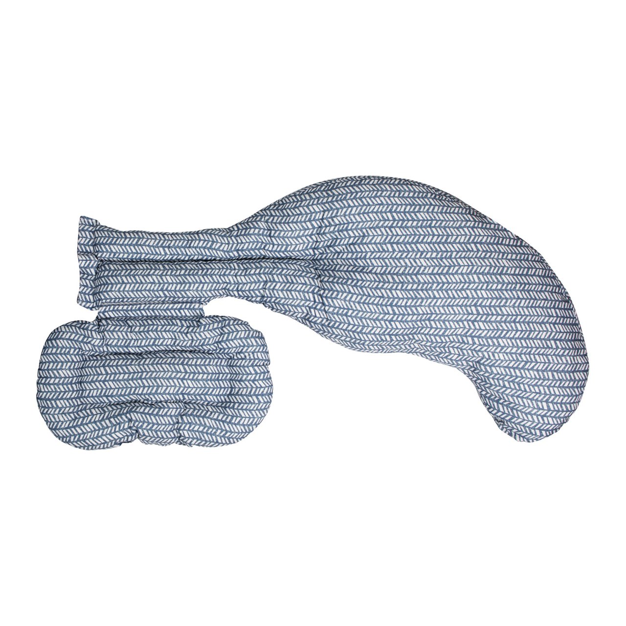Almofada de gravidez Boppy Total Body Ajustavel - Glacier Chicco - 18