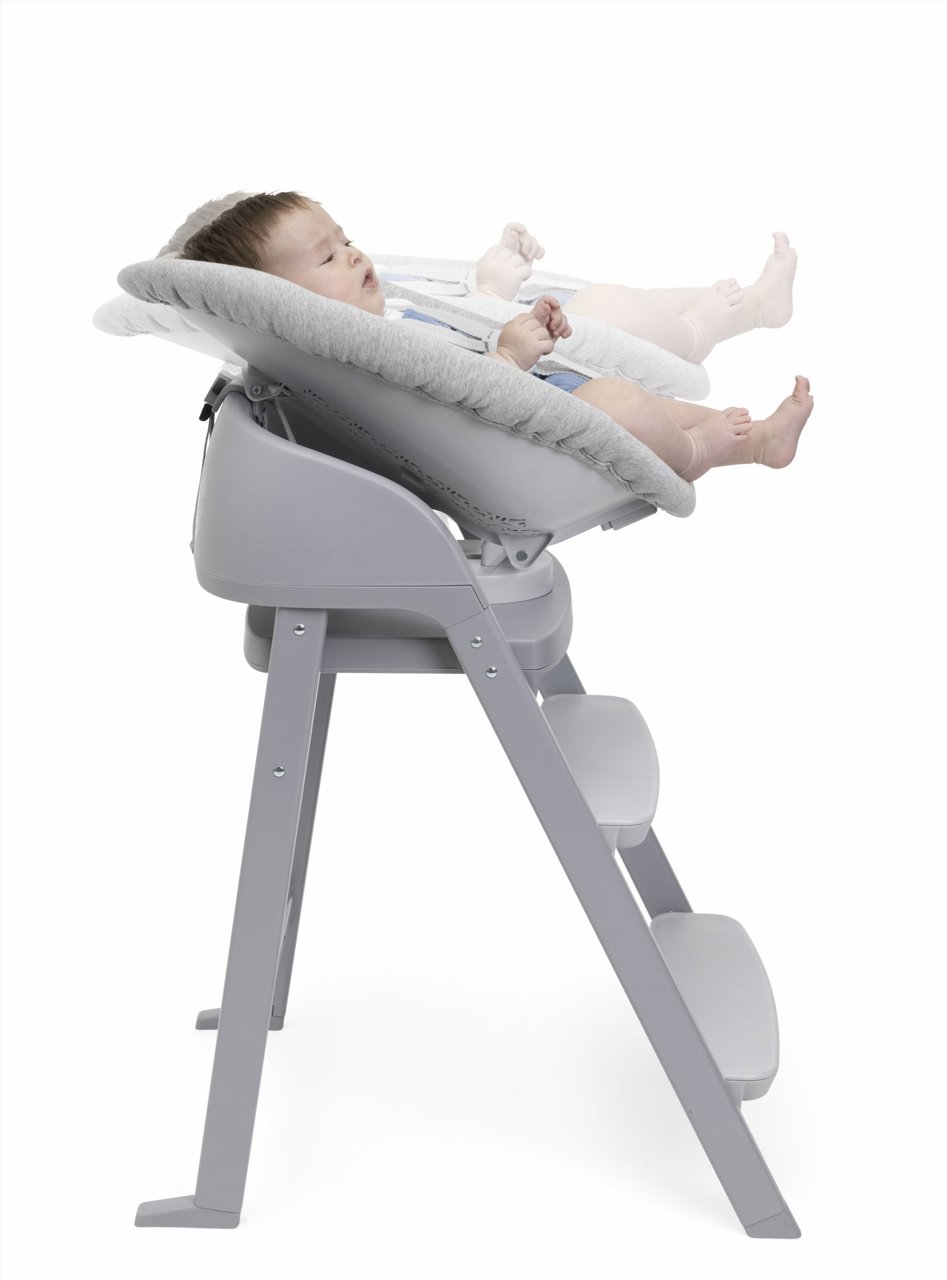 Шезлонг для новорожденных к стульчику CRESCENDO RECLINER GREY null - 5