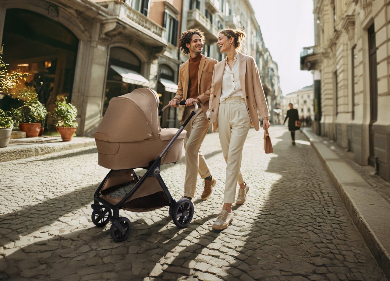 Bellagio 2, modularer, selbstschlie&szlig;ender Kinderwagen null - 11