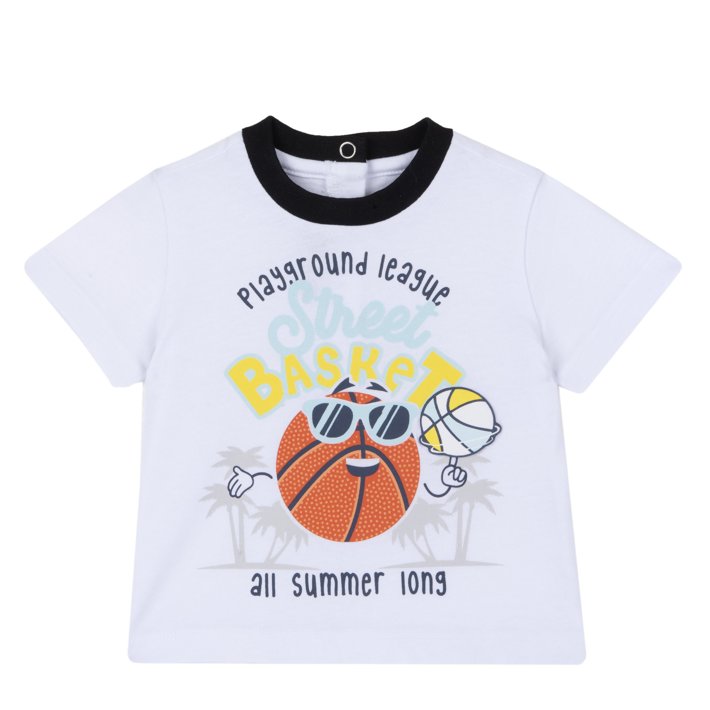 Camiseta estampado basket