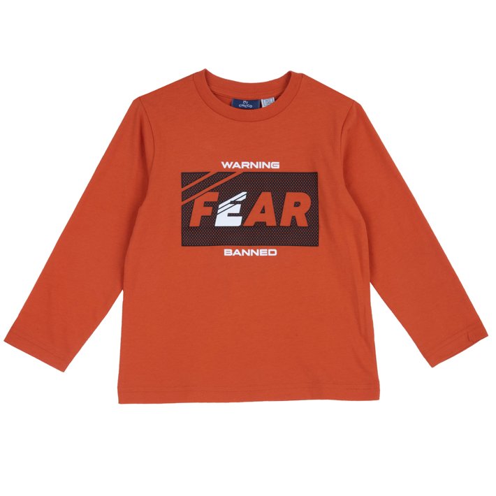 Camiseta de manga larga fear