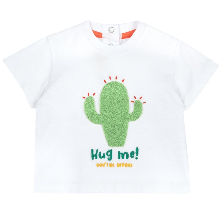 T-shirt met cactusafbeelding
