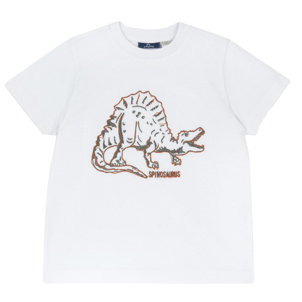 Maglietta manica corta con dinosauro Chicco - 0