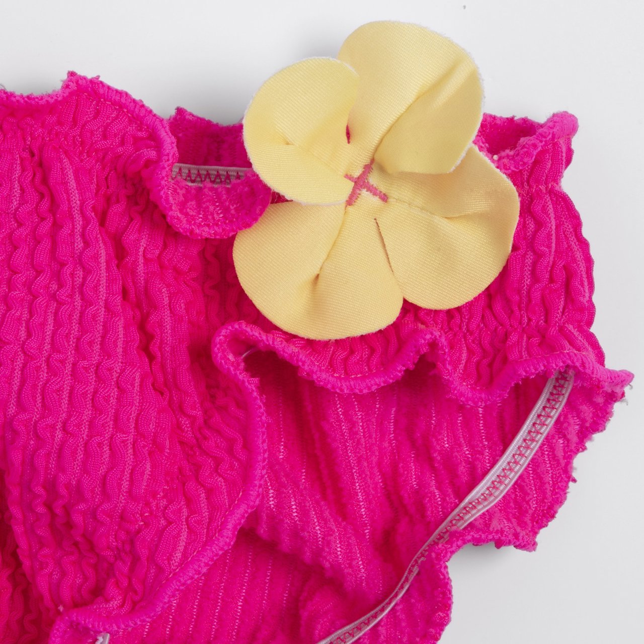 Costume con fiore applicato null - 2