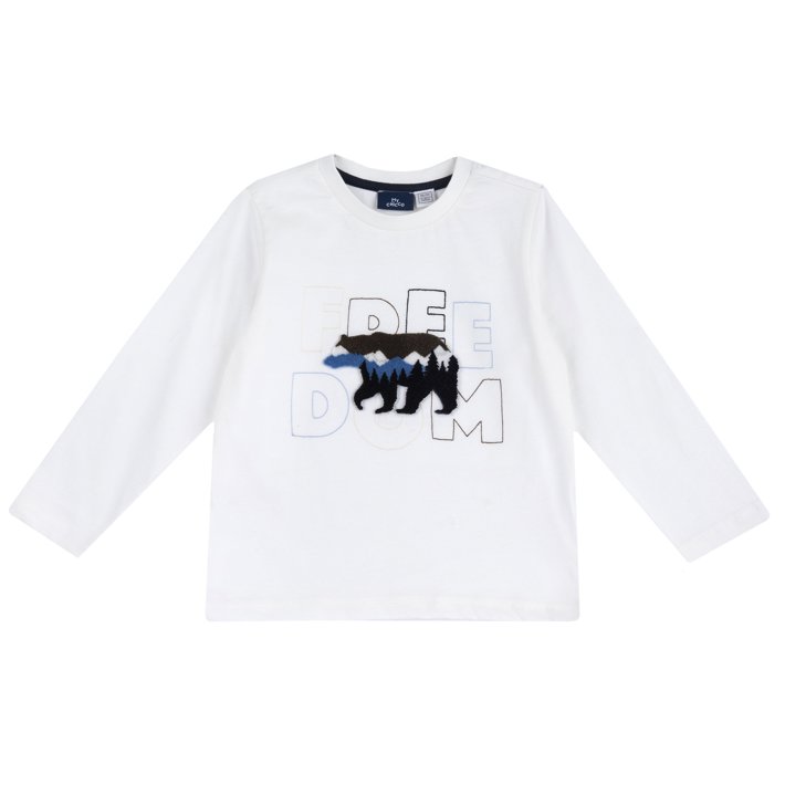 T-shirt manga comprida