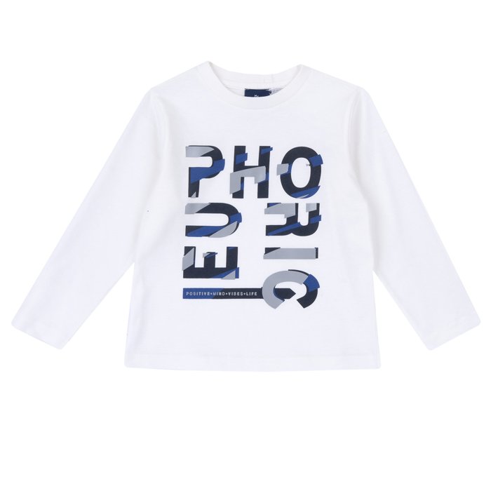 T-shirt manga comprida