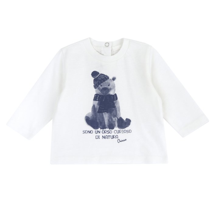 T-shirt com urso