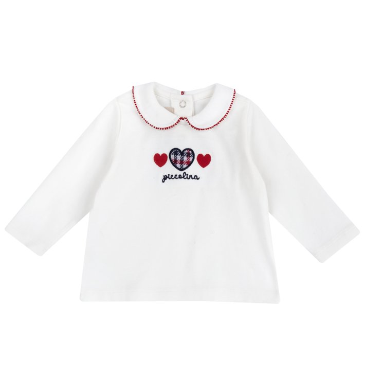 T-shirt com bordado