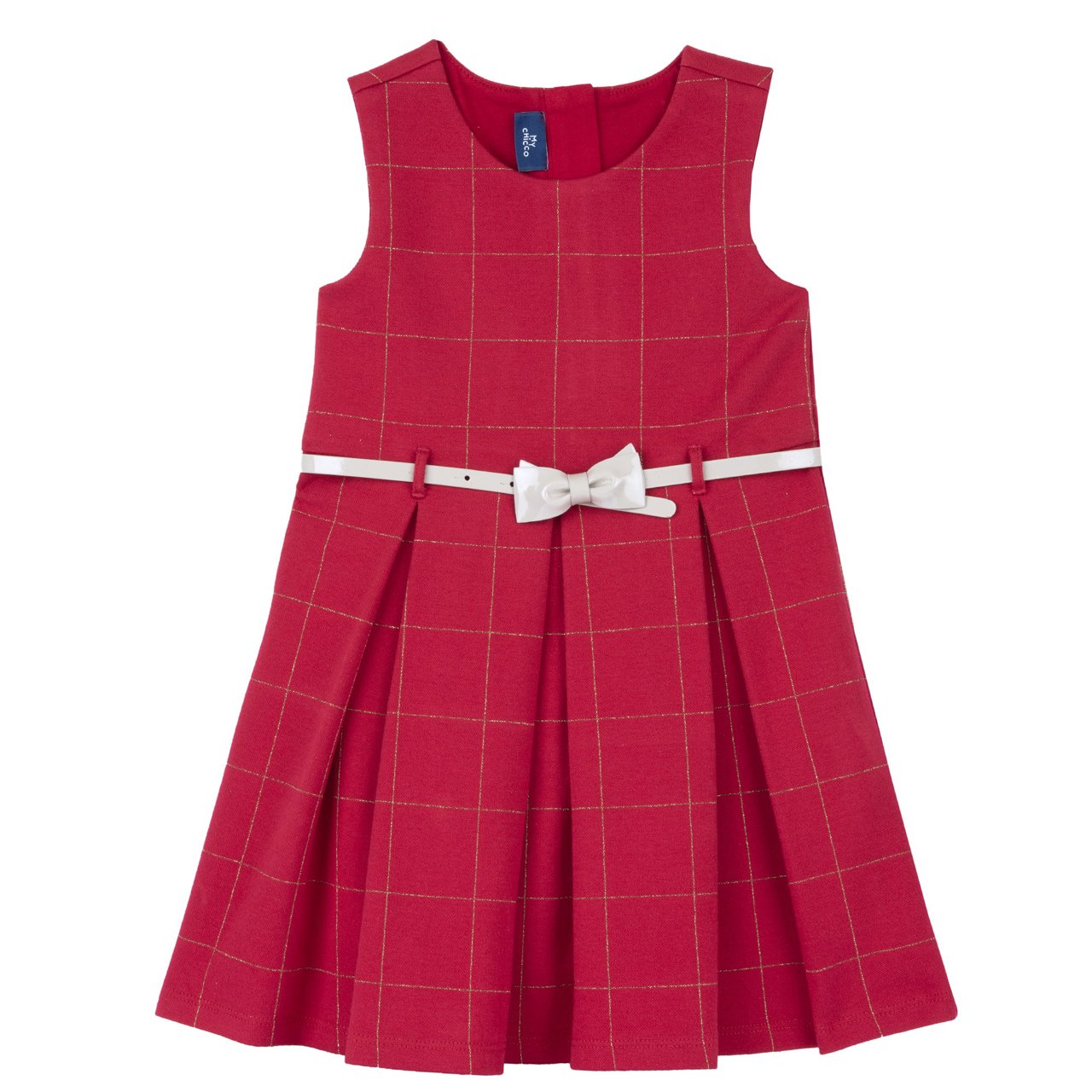 Bimbo Store Vestito Chicco Rosso Vestiti Bimba Chicco Vestito
