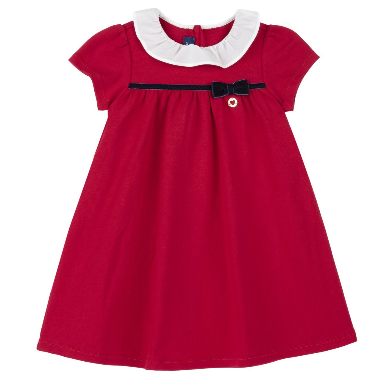 Vestido elegante de manga curta Chicco - 0