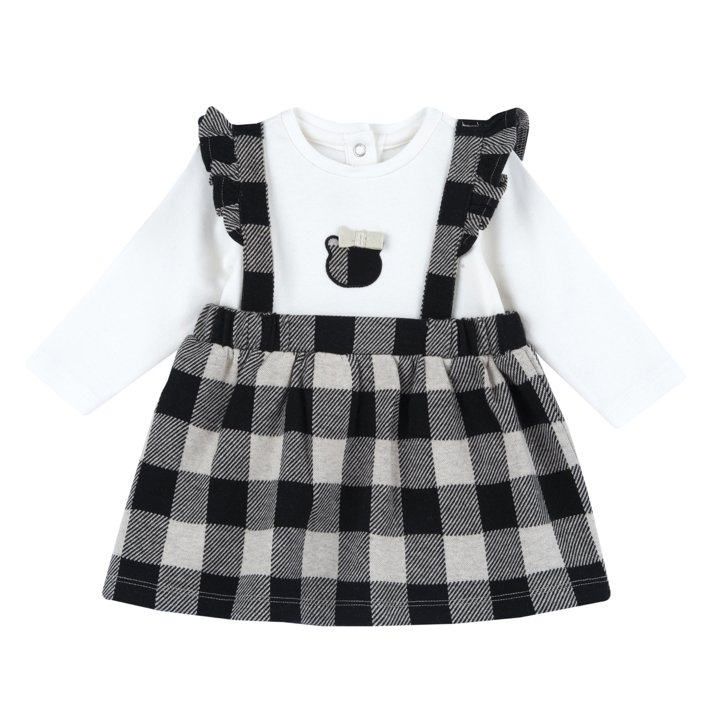 Vestido de manga comprida