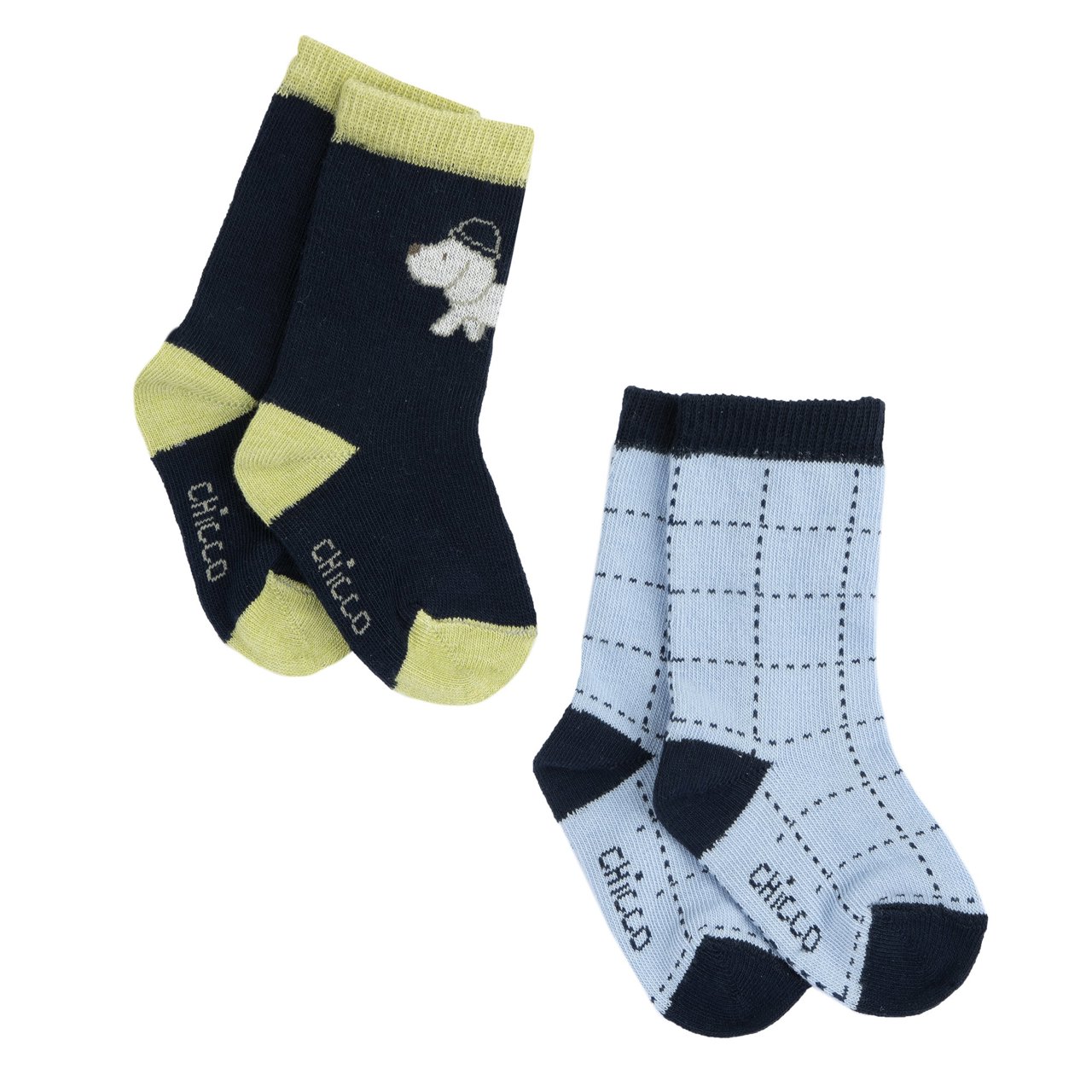 Lot de 2 paires de chaussettes longues Chicco - 0