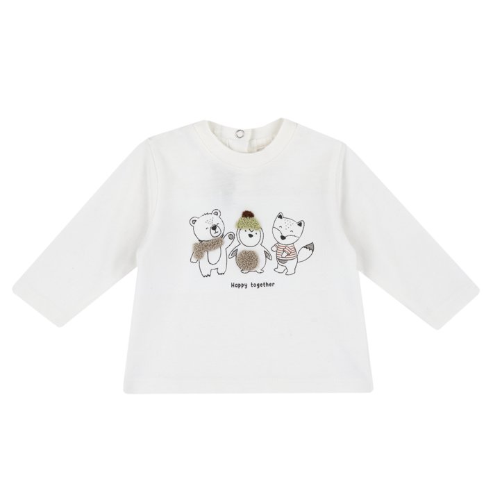 T-shirt manga comprida