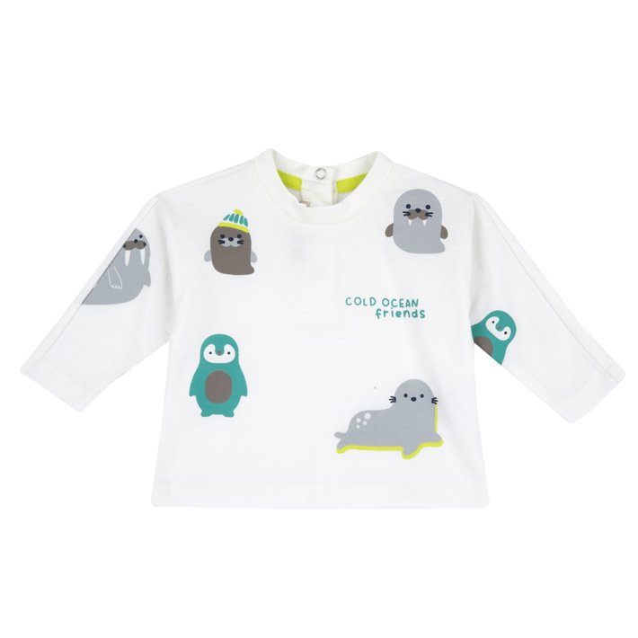 T-shirt com manga kimono