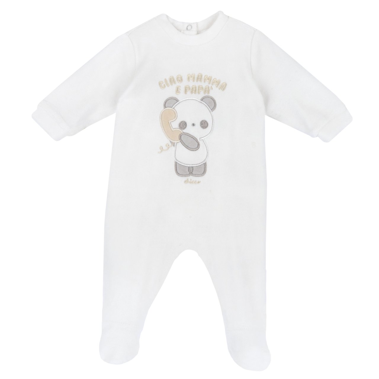 Babygrow com abertura nas costas Chicco - 0