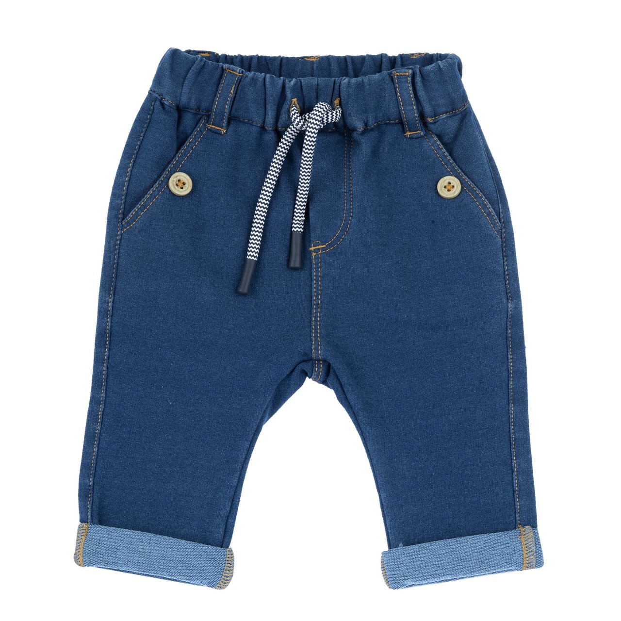 Pantaloni lunghi effetto denim Chicco - 0