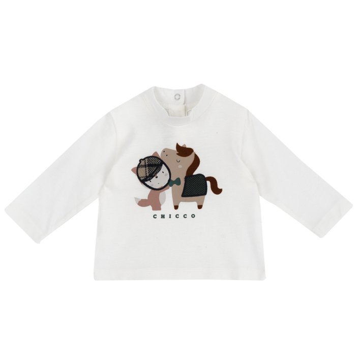 T-shirt manga comprida