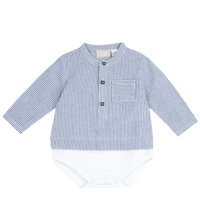 Erkek Bebek Uzun Kollu Body Gömlek