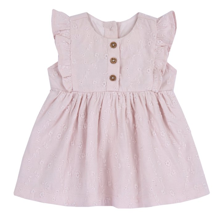 Vestido de manga curta