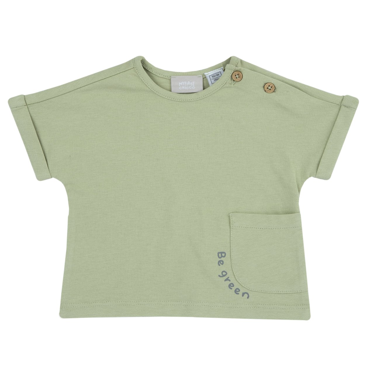 T-shirt uni à manches courtes Chicco - 0