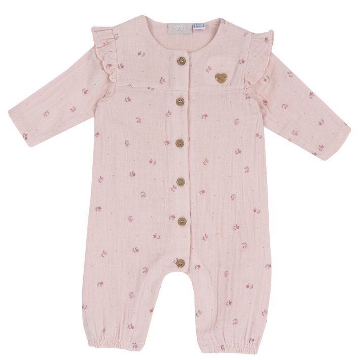 Babygrow com abertura na frente e sem pés