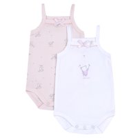 Kız Bebek Askılı 2'li Body Seti