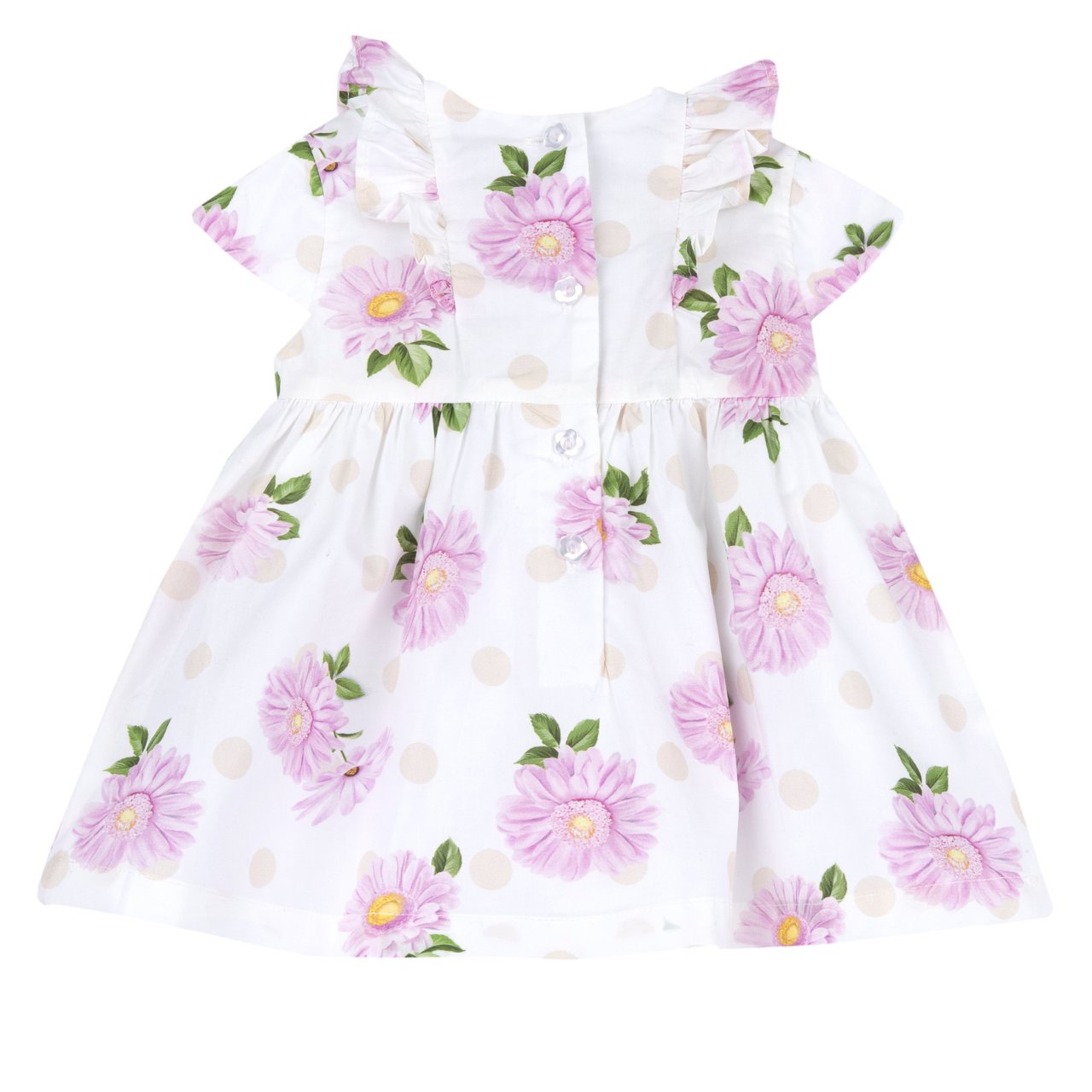 Vestito manica corta fantasia margherite null - 1
