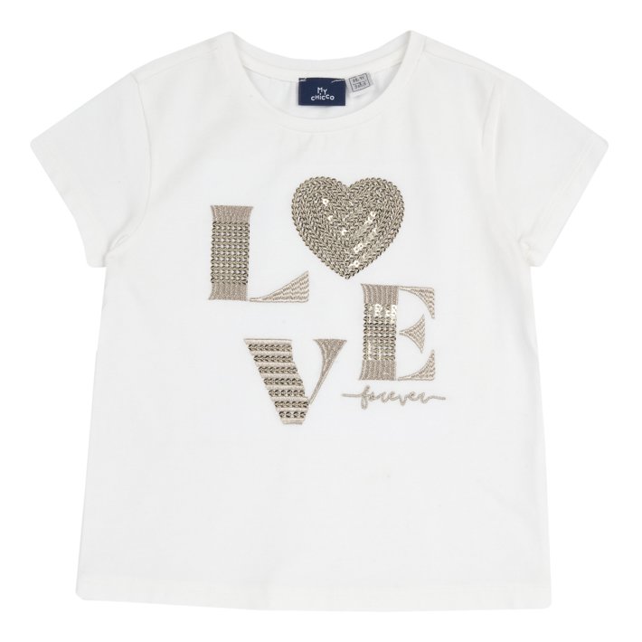 T-shirt manga curta
