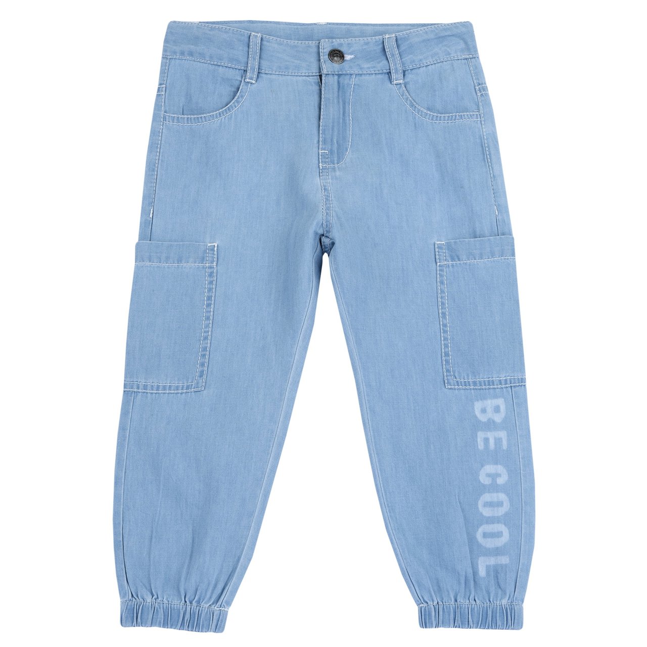 Pantaloni lunghi in denim Chicco - 0