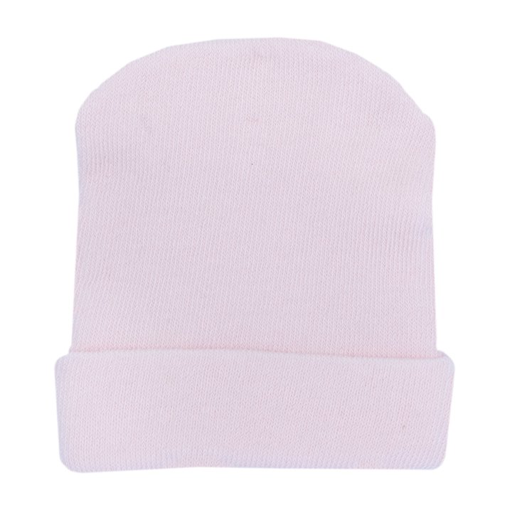 Cappello in maglia con risvolto