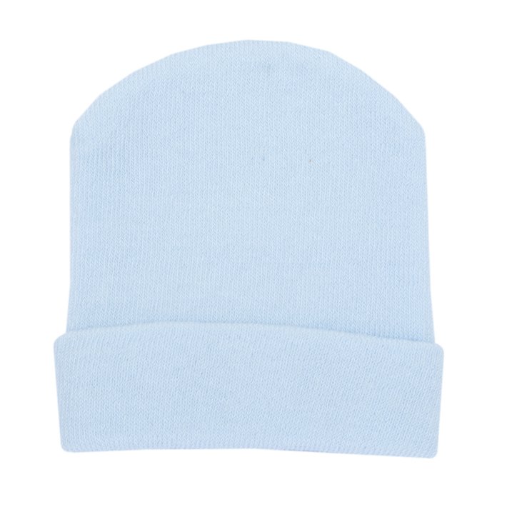 Cappello in maglia con risvolto