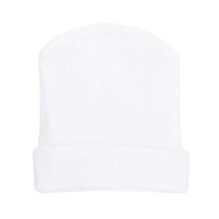 Cappello in maglia con risvolto