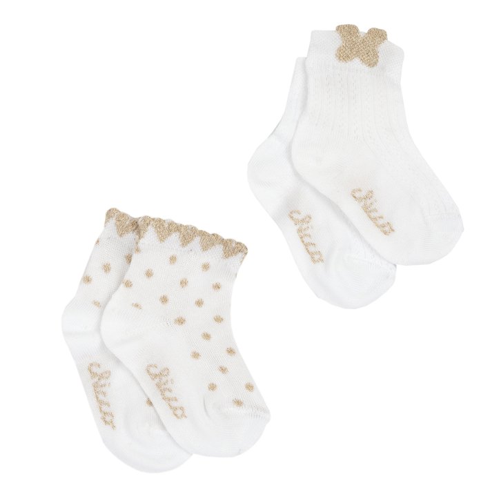 Lot de deux paires de chaussettes