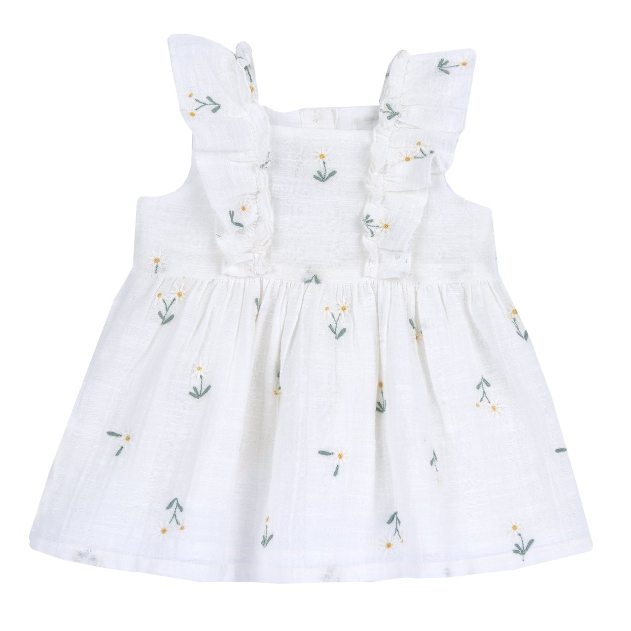 Vestito maniche a volants null - 0