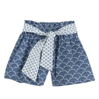 Kız Bebek Desenli Kısa Pantolon