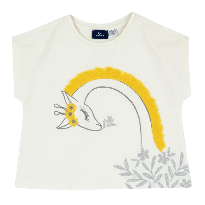 T-shirt manga curta