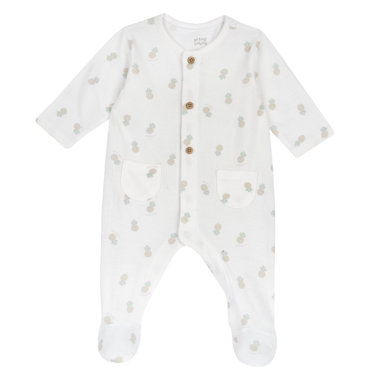 Babygrow com abertura na frente  Chicco - 0