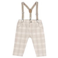 Erkek Bebek Askılı Uzun Pantolon