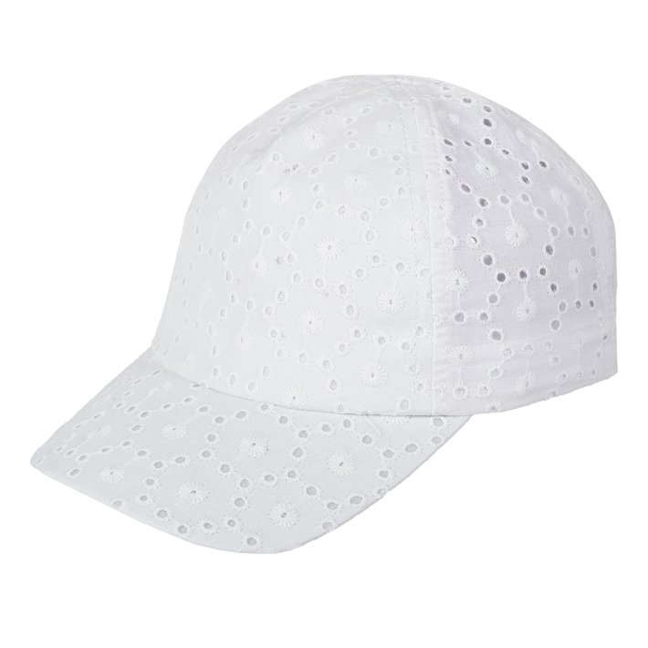 Sombrero con visera blanco